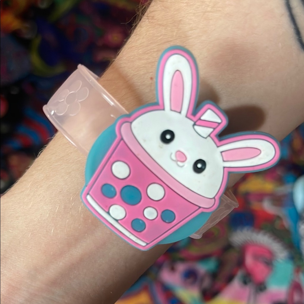 Blinking Bunny Boba Bracelet